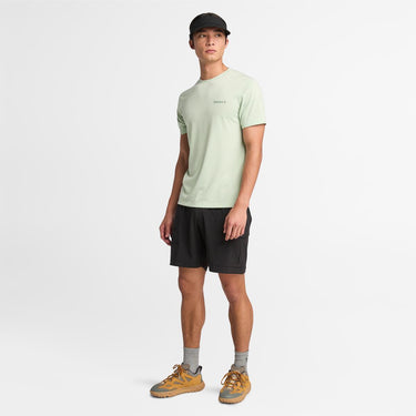 Timberland Short Sleeve Tshirt Cameo Green for Mens