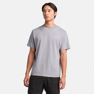 Timberland Coastal Textures Back Graphic Quicksilver for Mens