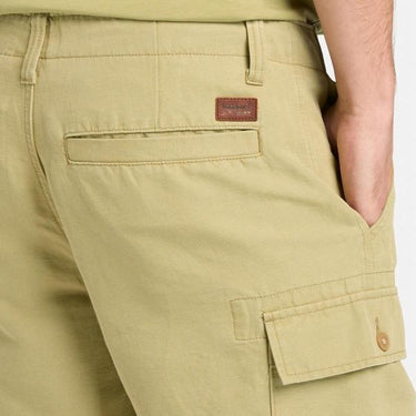 Men’s Brookline Cotton-Linen Cargo Short (Sage)