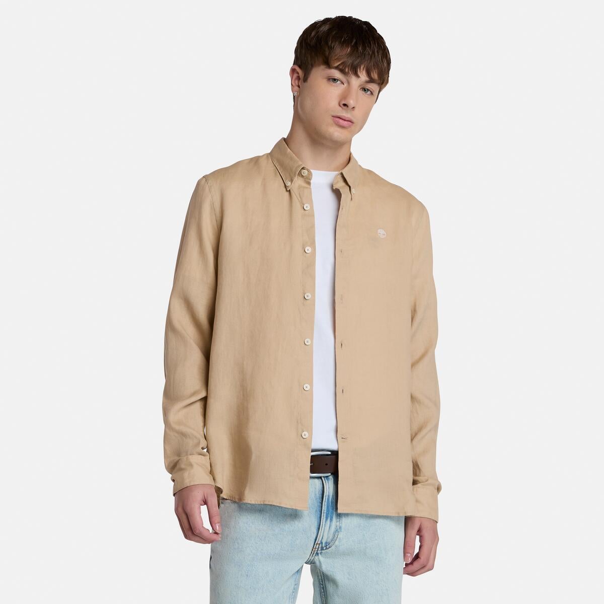 Men’s Mill Brook Linen Shirt (Safari)