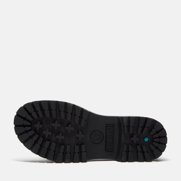 Women’s Stone Street Platform Backstrap Sandal (Black full grain)