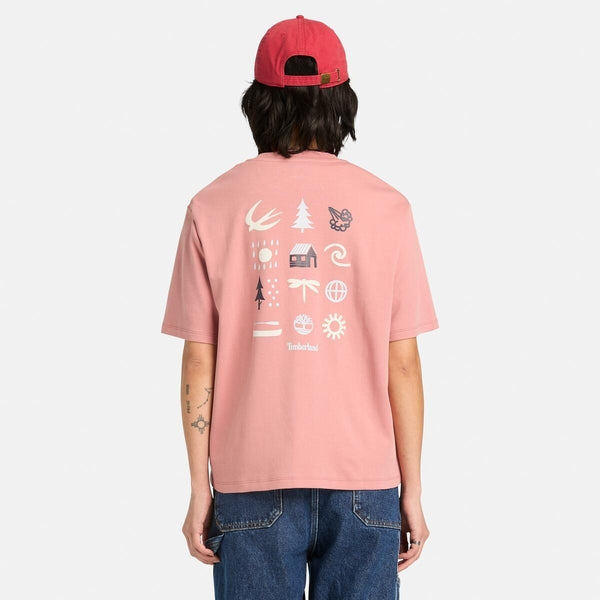 Women’s TimberFresh Graphic Short-Sleeve T-Shirt (Ash Rose)