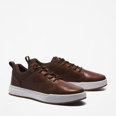 Men's Maple Grove Low Lace Sneaker (Medium Brown)