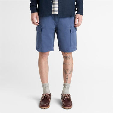 Men’s Brookline Cotton-Linen Cargo Short (Oceana)