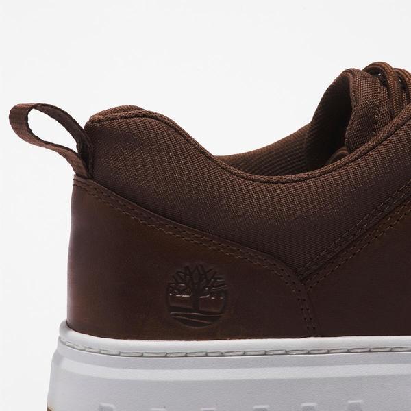 Men's Maple Grove Low Lace Sneaker (Medium Brown)