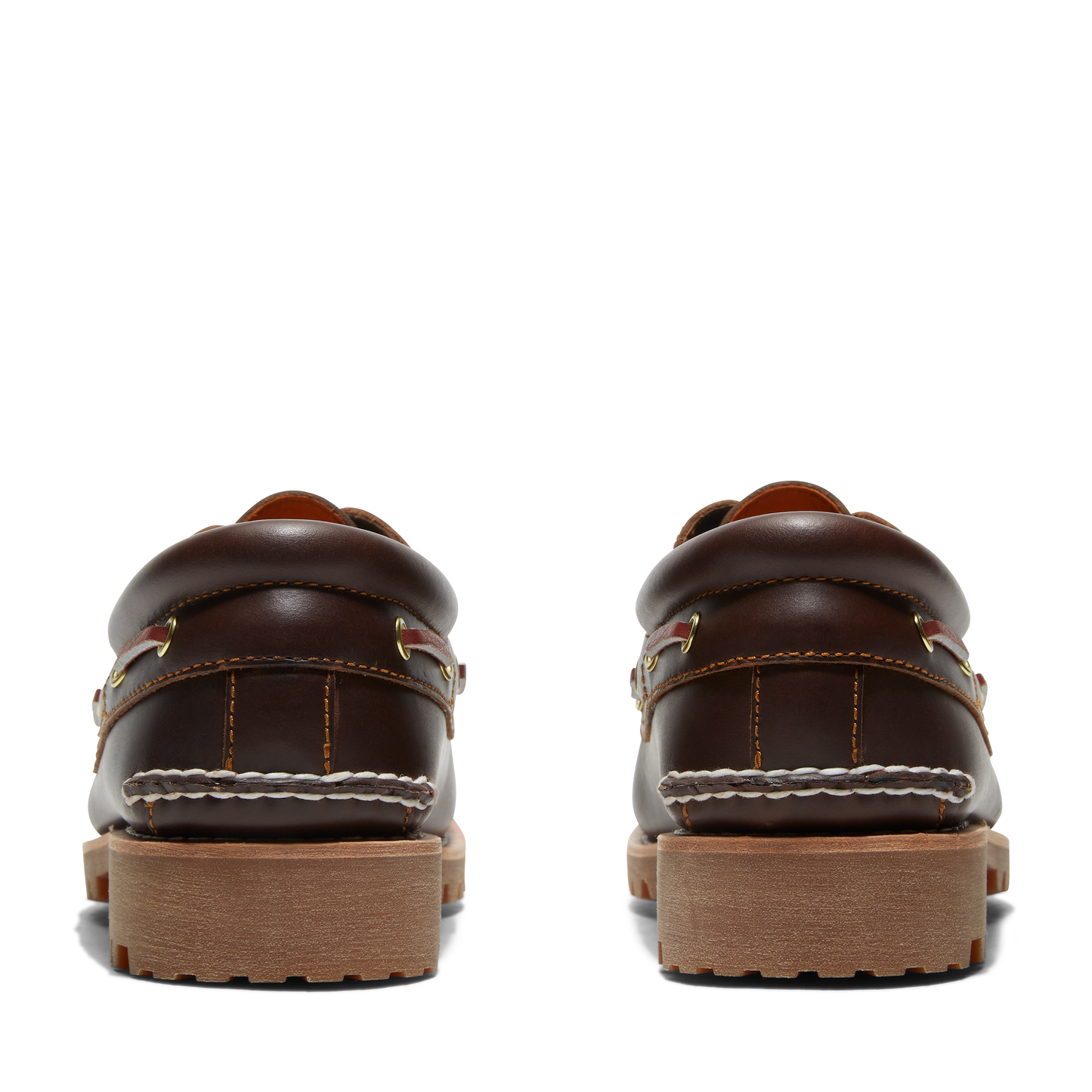 Men's Timberland 3-Eye Lug Boat Shoe (Brown)