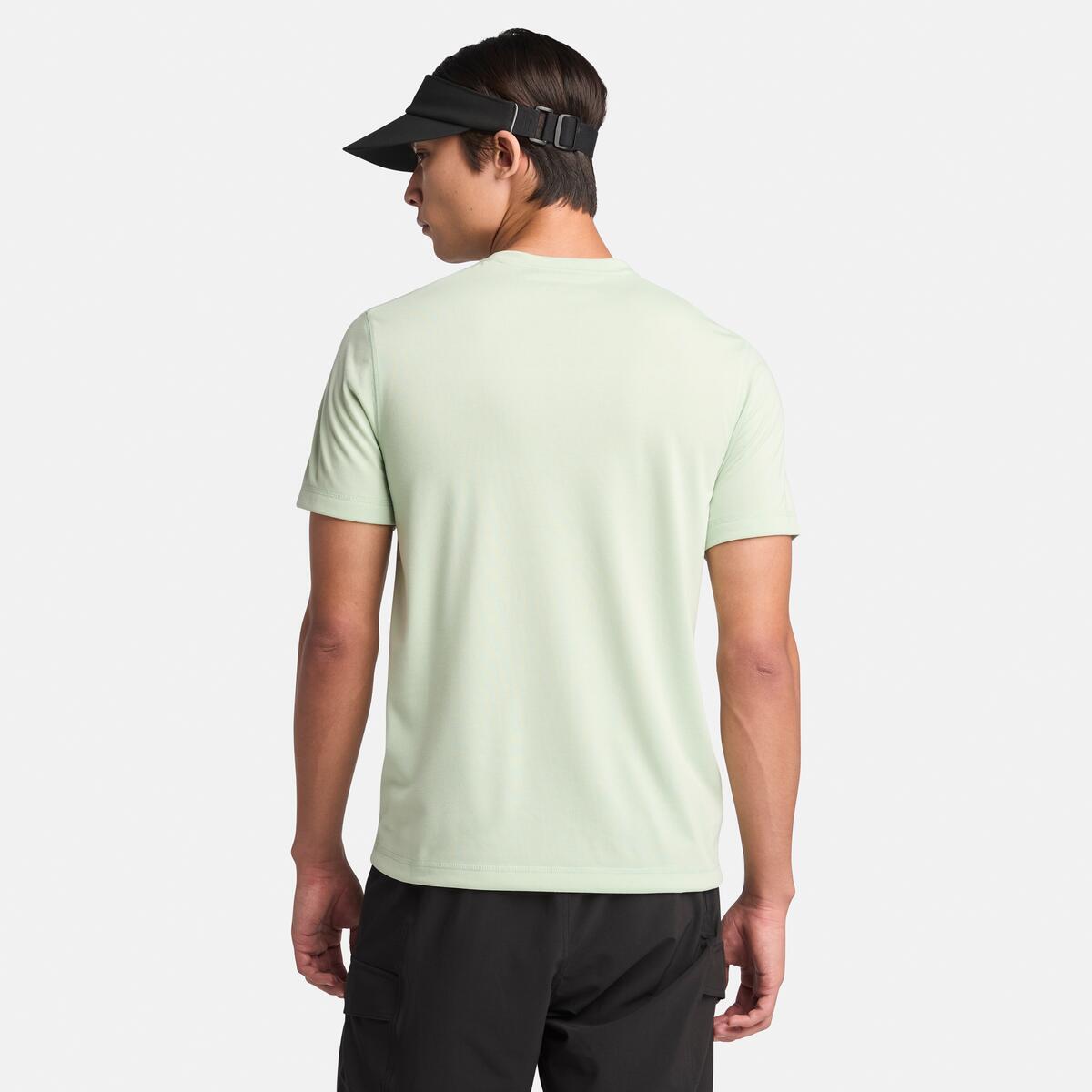 Timberland Short Sleeve Tshirt Cameo Green for Mens