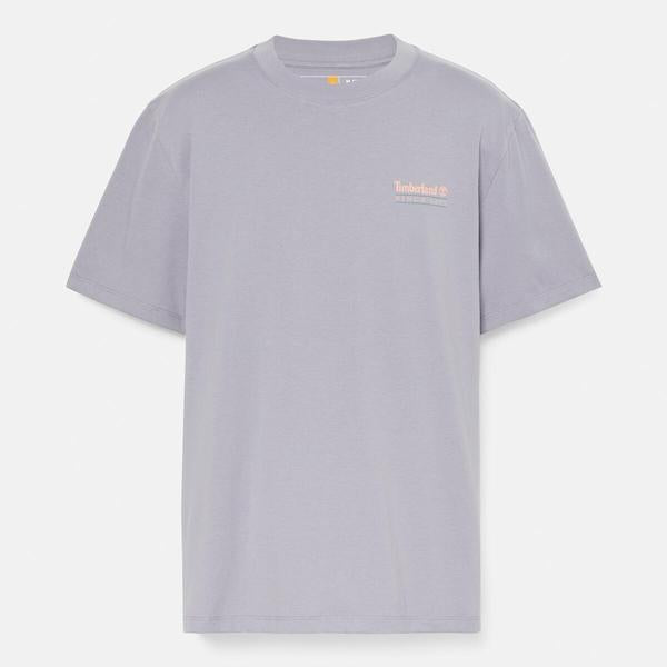 Timberland Coastal Textures Back Graphic  Quicksilver for Mens