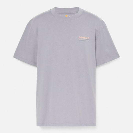 Timberland Coastal Textures Back Graphic  Quicksilver for Mens