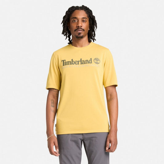 Men's Uv-Protection Logo Short Sleeve T-shirt (Olivenite)