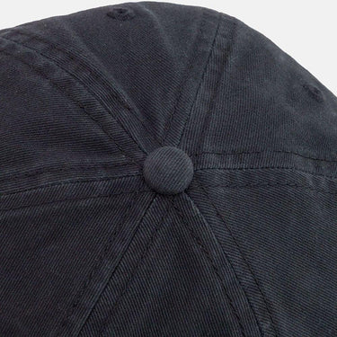 All Gender Midland Beach Black Embroidered Logo Baseball Cap