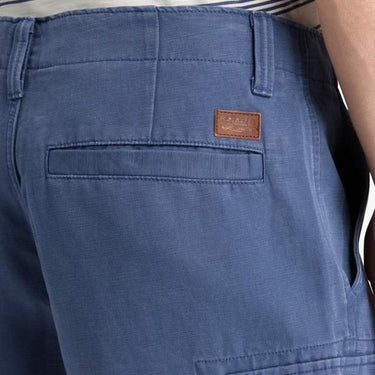 Men’s Brookline Cotton-Linen Cargo Short (Oceana)