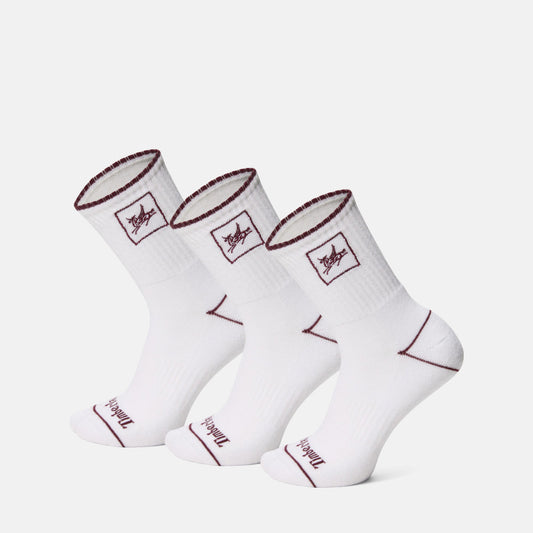 Year of the Horse Quarter Sock (White)