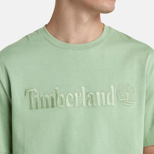 Timberland Hampthon Short-Sleeve T-Shirt Green Bay for Mens
