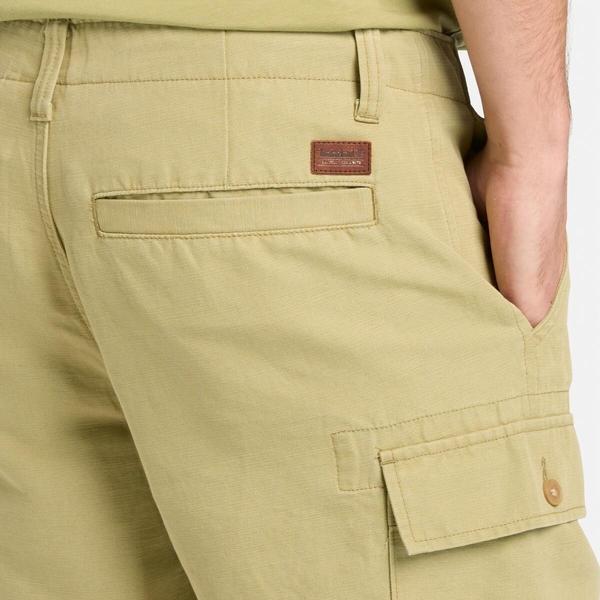 Men’s Brookline Cotton-Linen Cargo Short (Sage)