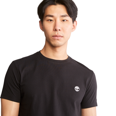 Men's Black Casual Short-Sleeve