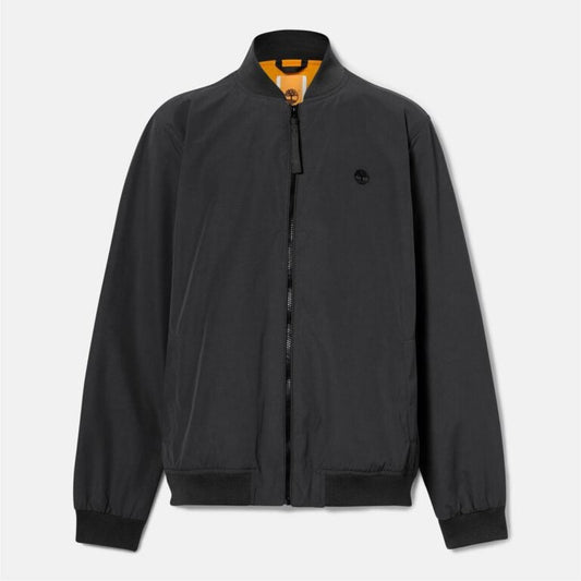 Men’s Durable Water Repellent Bomber Jacket (Black)