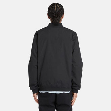Men’s Durable Water Repellent Bomber Jacket (Black)