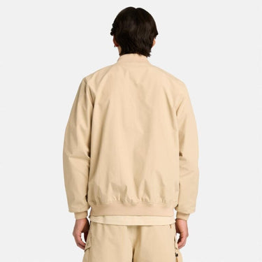 Men’s Durable Water Repellent Bomber Jacket (Safari)