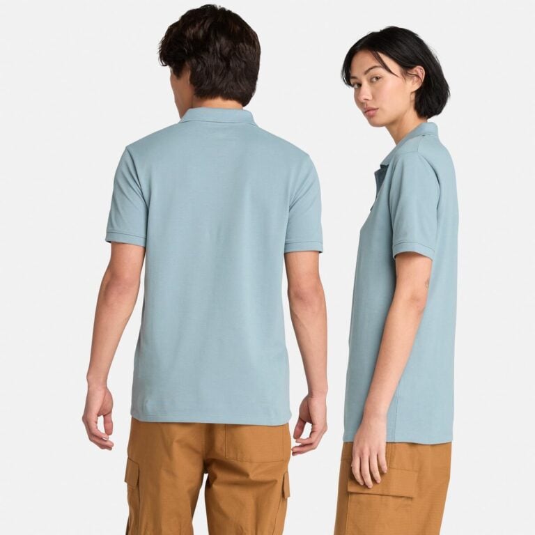 All Gender Woven Badge Polo (Citadel)