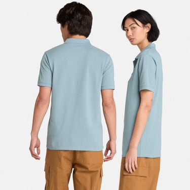 All Gender Woven Badge Polo (Citadel)