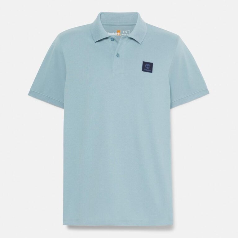 All Gender Woven Badge Polo (Citadel)