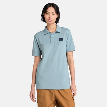 All Gender Woven Badge Polo (Citadel)