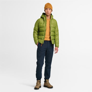 Men’s Bear Head Super Goose Down Hooded Jacket (Guacamole)