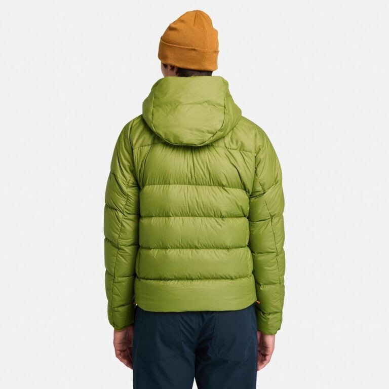 Men’s Bear Head Super Goose Down Hooded Jacket (Guacamole)