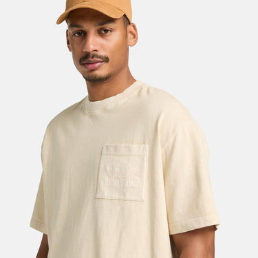 Men's Heavyweight Chest Pocket T-Shirt ( Putty)