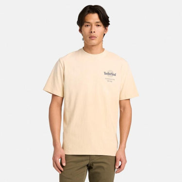 Men's Sunfaded Back Tree Logo Graphic Tee (Putty)