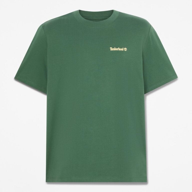 Men's T-Shirt with Back Graphic (Pineneedle)