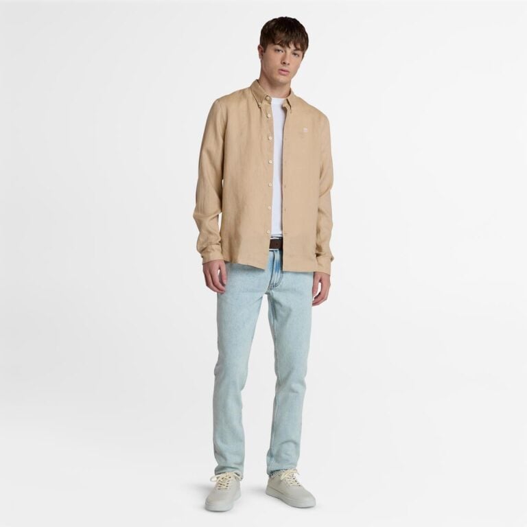 Men’s Mill Brook Linen Shirt (Safari)