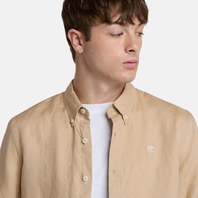 Men’s Mill Brook Linen Shirt (Safari)