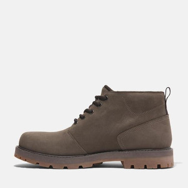 Men’s Britton Road Mid Lace-Up Waterproof Chukka Boot (Rust Full Grain)