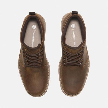 Men’s Britton Road Mid Lace-Up Waterproof Chukka Boot (Rust Full Grain)