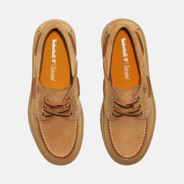 Women’s Stone Street Platform Boat Shoe (Wheat)