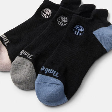 Women's 3PP No Show with Blister Pad (Jet Black)