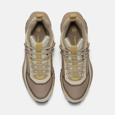 Men’s Motion Access Mid Waterproof Sneaker (Light beige Ripstop)