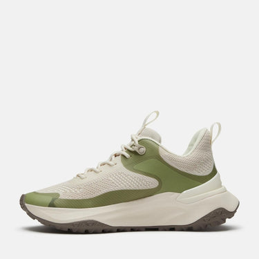 Women's Motion Access Low Lace Up Sneaker (Natural Knit w/ light green)