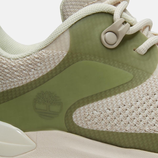 Women's Motion Access Low Lace Up Sneaker (Natural Knit w/ light green)