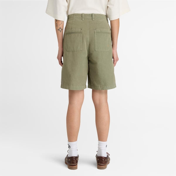 Women’s Cotton-Linen Bermuda Short (Cassel Earth)