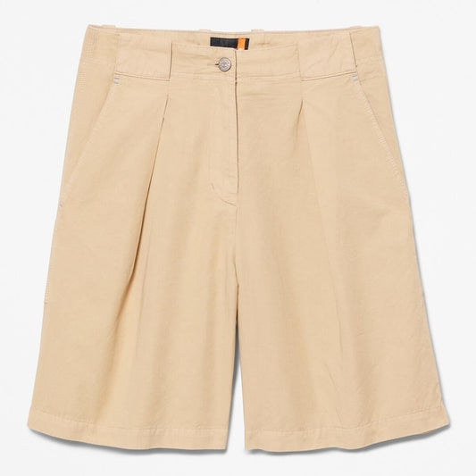 Women’s Cotton-Linen Bermuda Short (Safari)