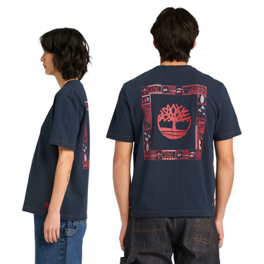 Year of the Horse Graphic Short-Sleeve T-Shirt (Dark Sapphire)