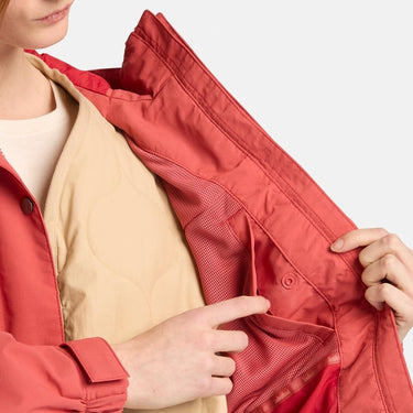 Women’s Winnick Archive Waterproof Shell Jacket (Mineral Red)