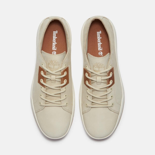 Men's Maple Grove low-top Casual Shoe (Light Beige Nubuck with Medium Brown)