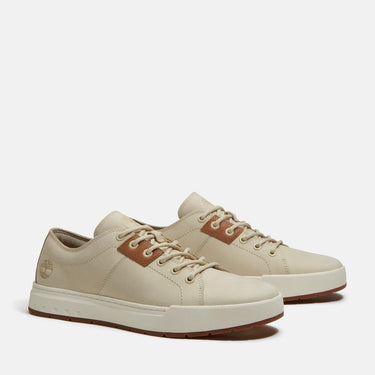 Men's Maple Grove low-top Casual Shoe (Light Beige Nubuck with Medium Brown)