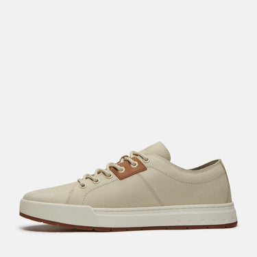 Men's Maple Grove low-top Casual Shoe (Light Beige Nubuck with Medium Brown)