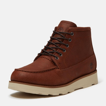 Men’s Britton Mills Mid Chukka Boot (Rust Full Grain)