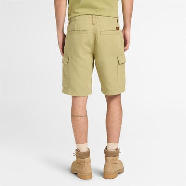 Men’s Brookline Cotton-Linen Cargo Short (Sage)